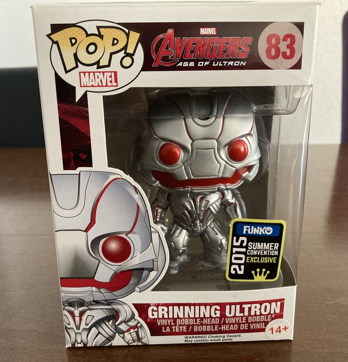 Funko Figuren: Funko PoP Ultron Grinning #83 Avenger Exclusive Marvel Figur – Neu (gemäss Beschreibung) aus Lyss von Mimazibi12