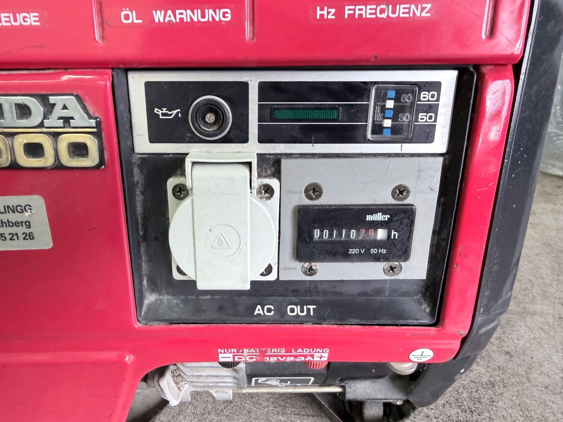 Honda Stromgeneratoren: Stromgenerator Honda EX1000 Stromerzeuger Generator – Defekt aus Kräiligen von tisala 3