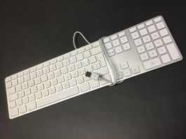 Apple Tastatur Model A1243 wired aluminium