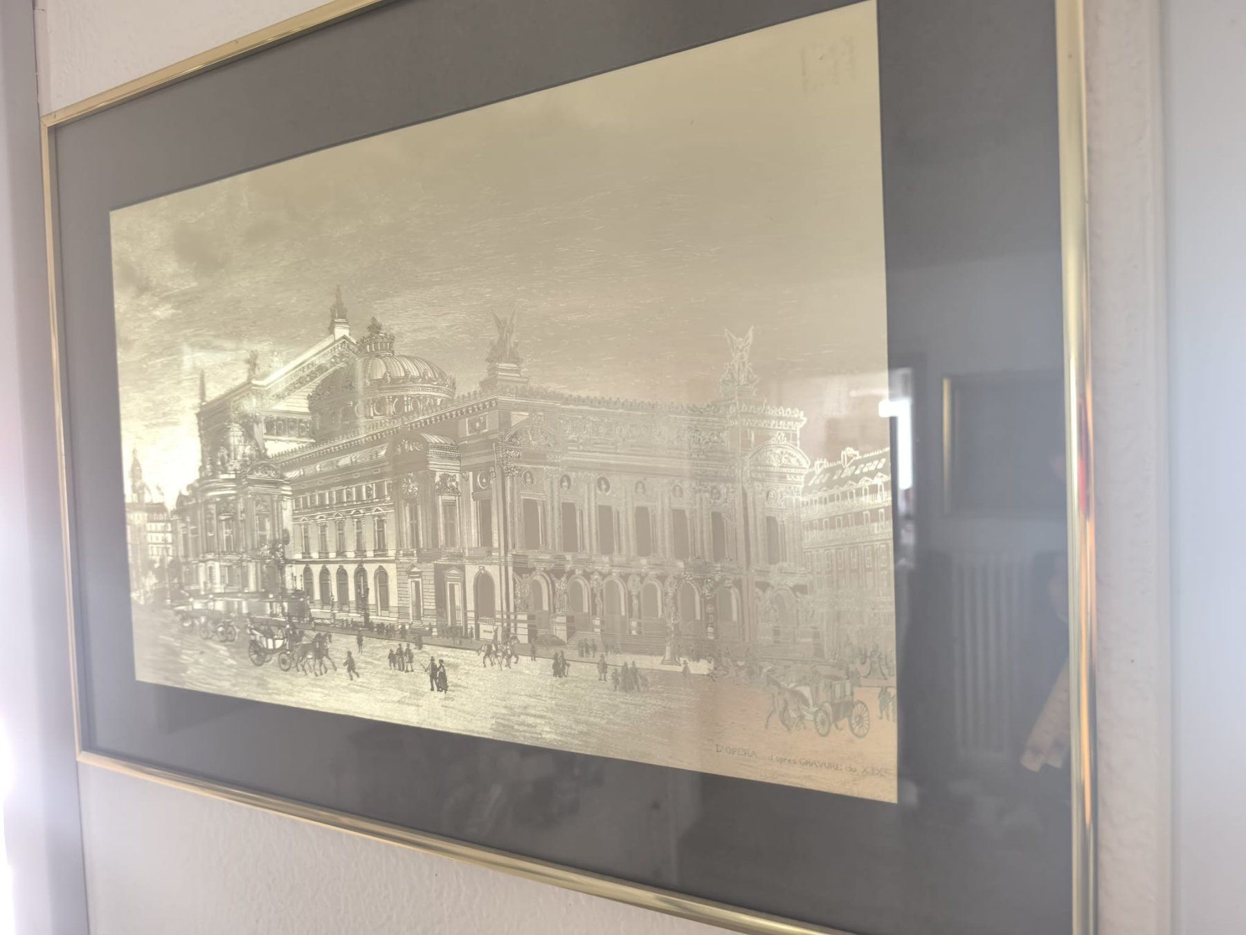 Posters & Illustrations: Wunderschönes Bild Opera Paris – D'occasion à Koppigen par mic_v7ms 7