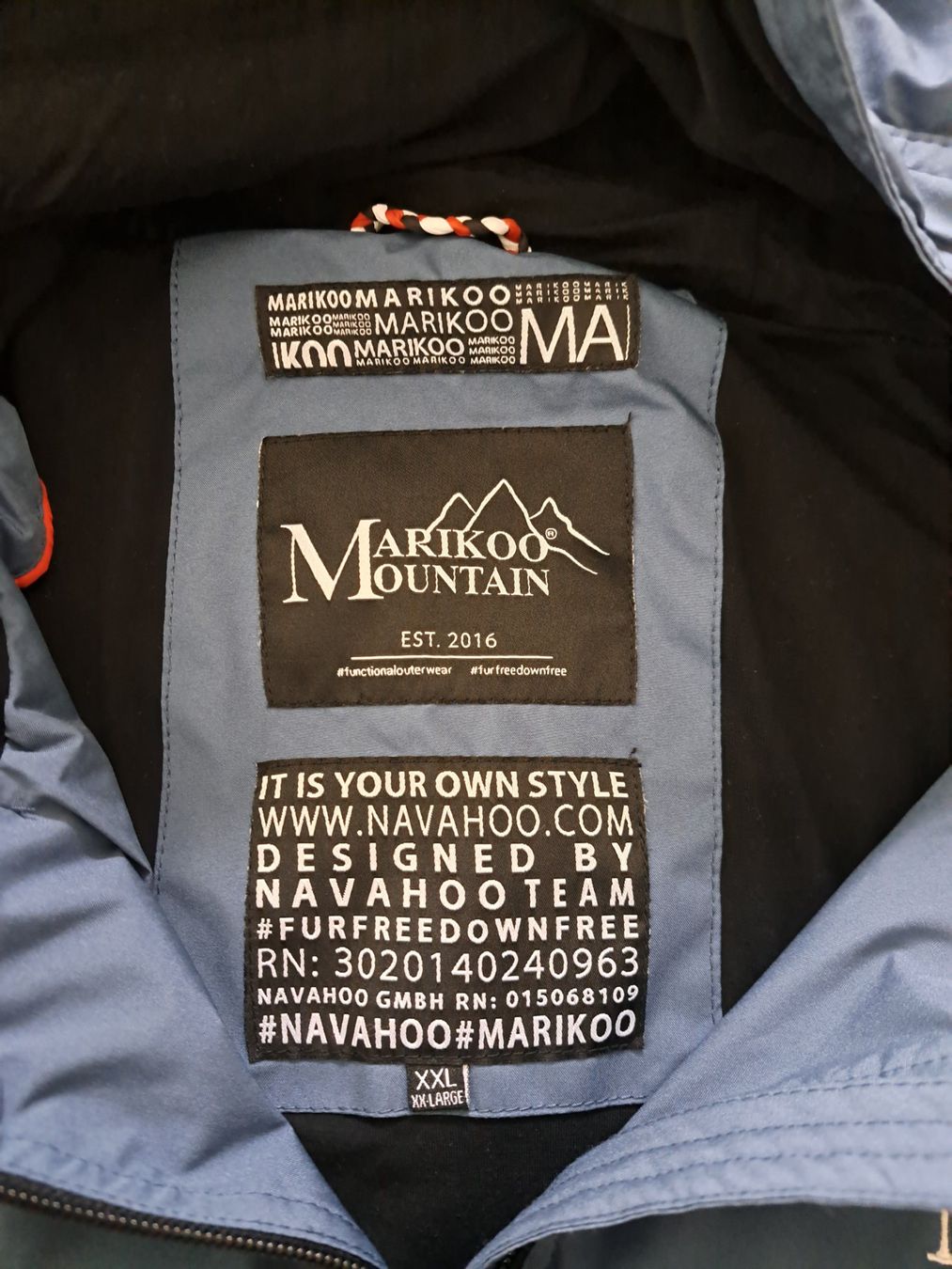 Giacche: Marikoo Parka Grösse XXL – Usato da Perlen venduto da Sarah1985 1
