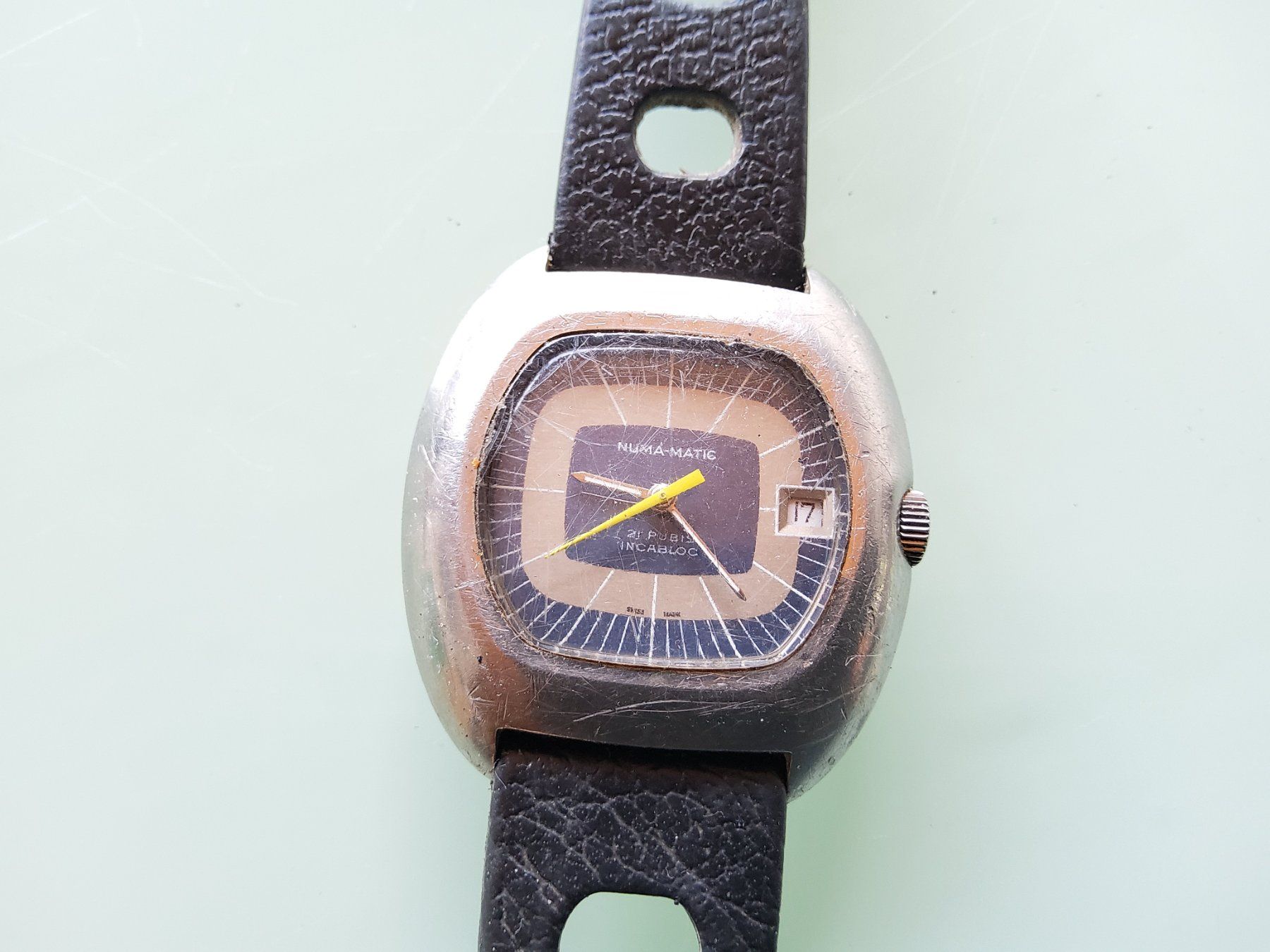 Uhren: Montre bracelet Numa-Matic  – Gebraucht aus Malleray von Broc-Mo 3