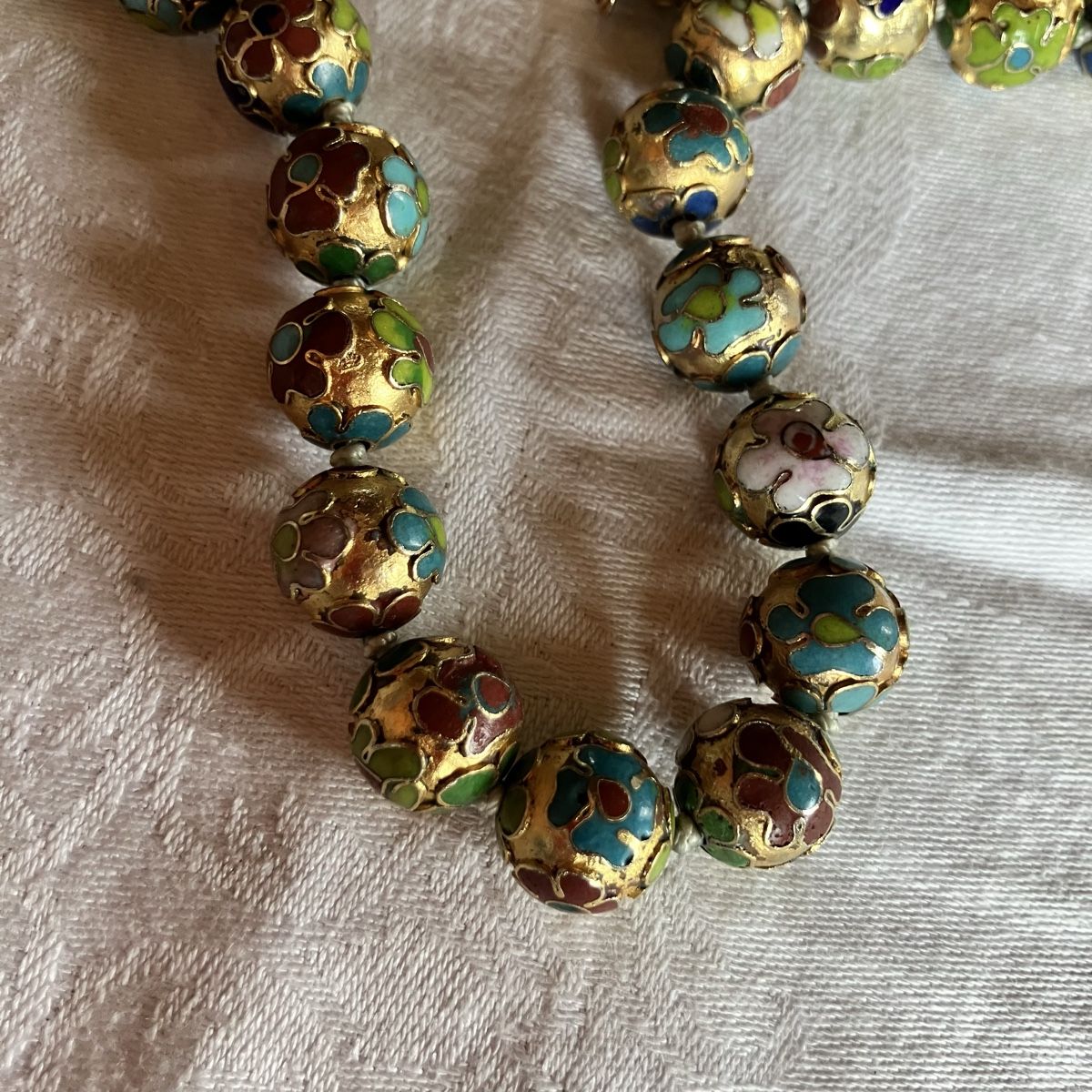 Catenine: Vintage Kette aus China, emailliert – Usato da Bassersdorf venduto da groovygremlin 1