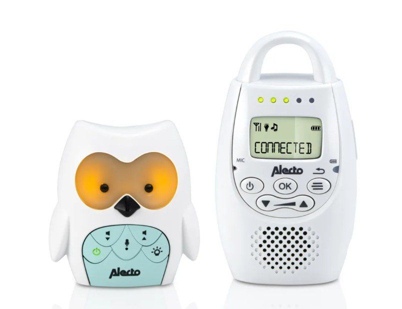 Babyphone: Alecto Digitales Babyphone DBX-84, Eule, weiss/mintgrün – Nuovo e nell'imballaggio originale da Bassersdorf venduto da COOL-AG 1
