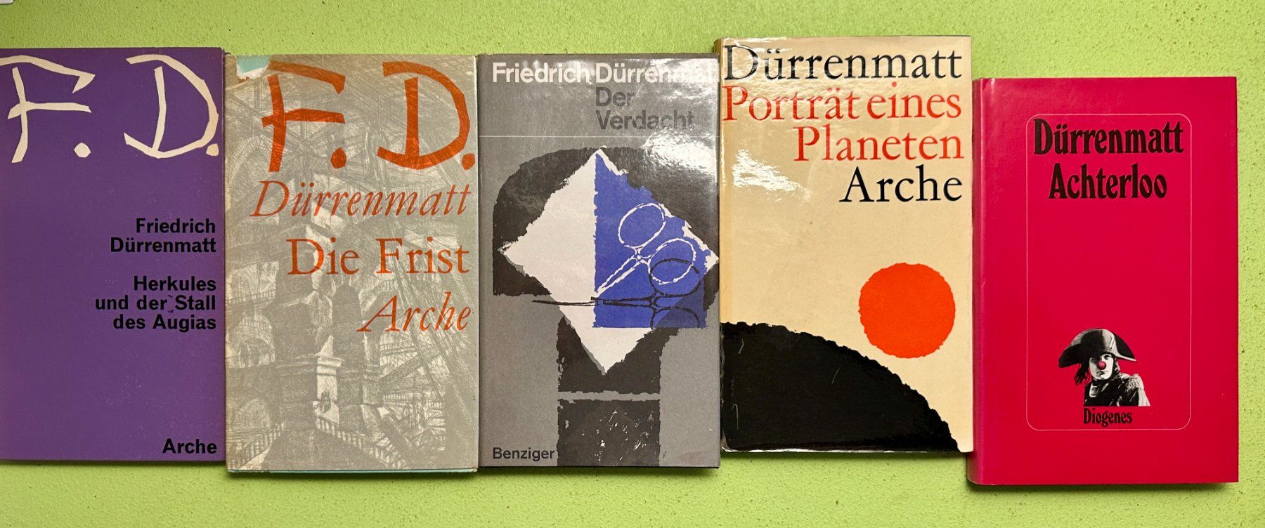 Libri: Friedrich Dürrenmatt: Bücherpaket 8 Bde. – Usato da Zürich venduto da allp 1
