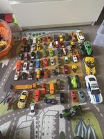 Grosse Spielzeugautos Sammlung verschiedene Modelle gebrauch