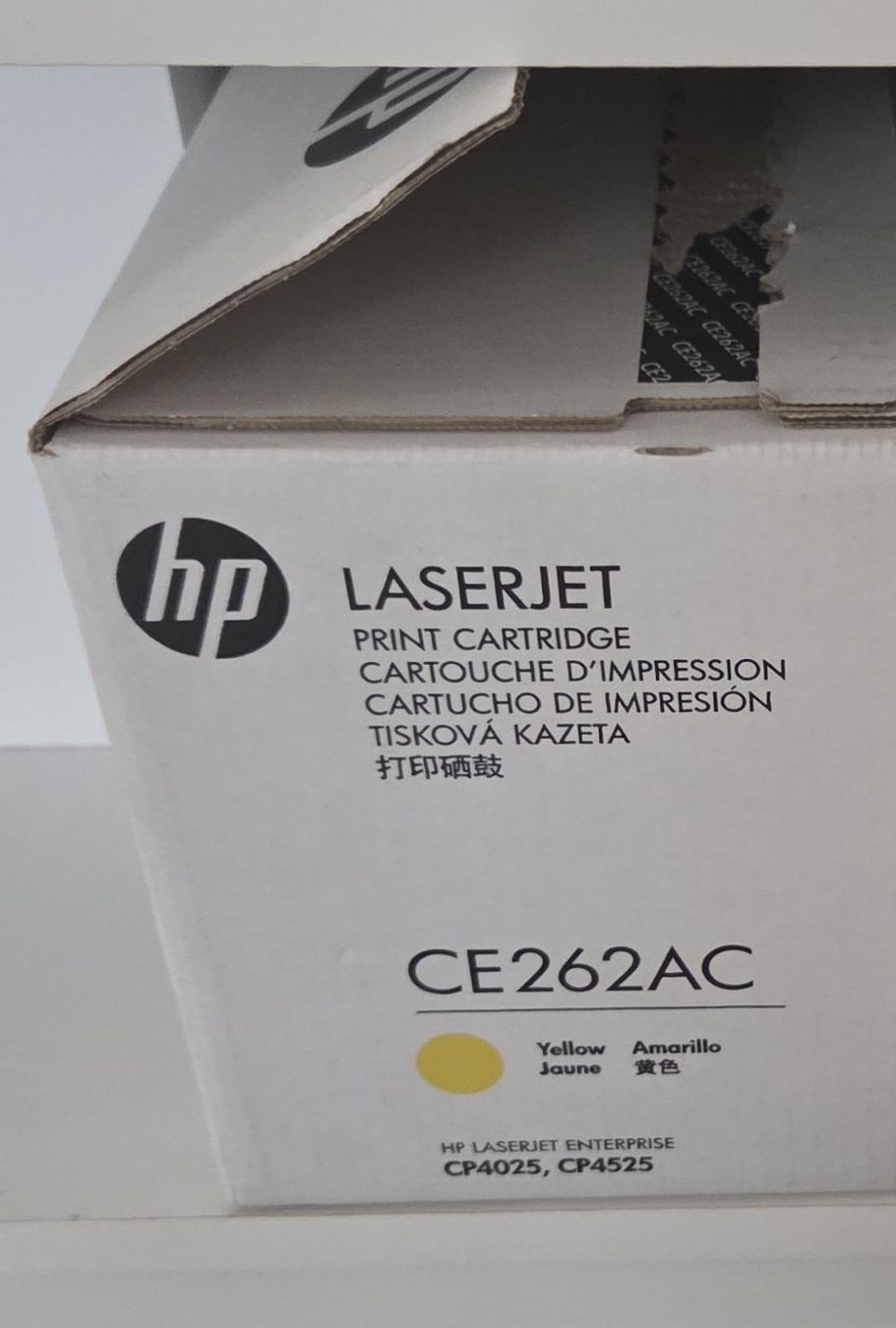 Hewlett Packard Cartucce per stampanti & toner: HP Toner yellow Orig.Nr. CE262AC – Nuovo e nell'imballaggio originale da Blumenstein venduto da marycherry