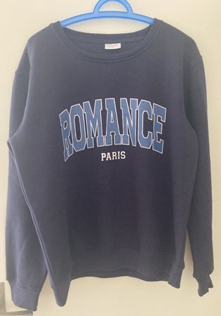 blauer Damen Pullover, L