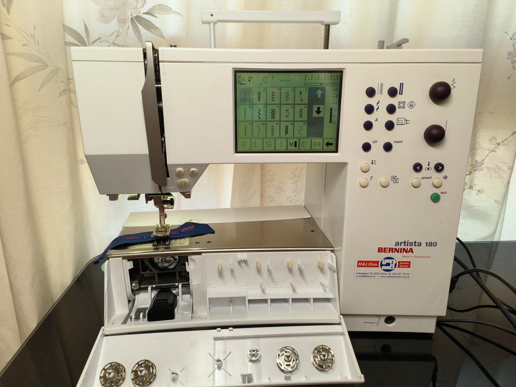 Bernina Macchine da cucire: Bernina Artista 180 Machine à coudre – Usato da Carouge GE venduto da pro_xrm5 2