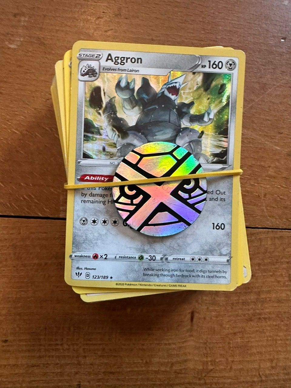 Carta: Pokemon Deck  Sammlung: Aggron + Münze, – Usato da St.Gallen venduto da Attack
