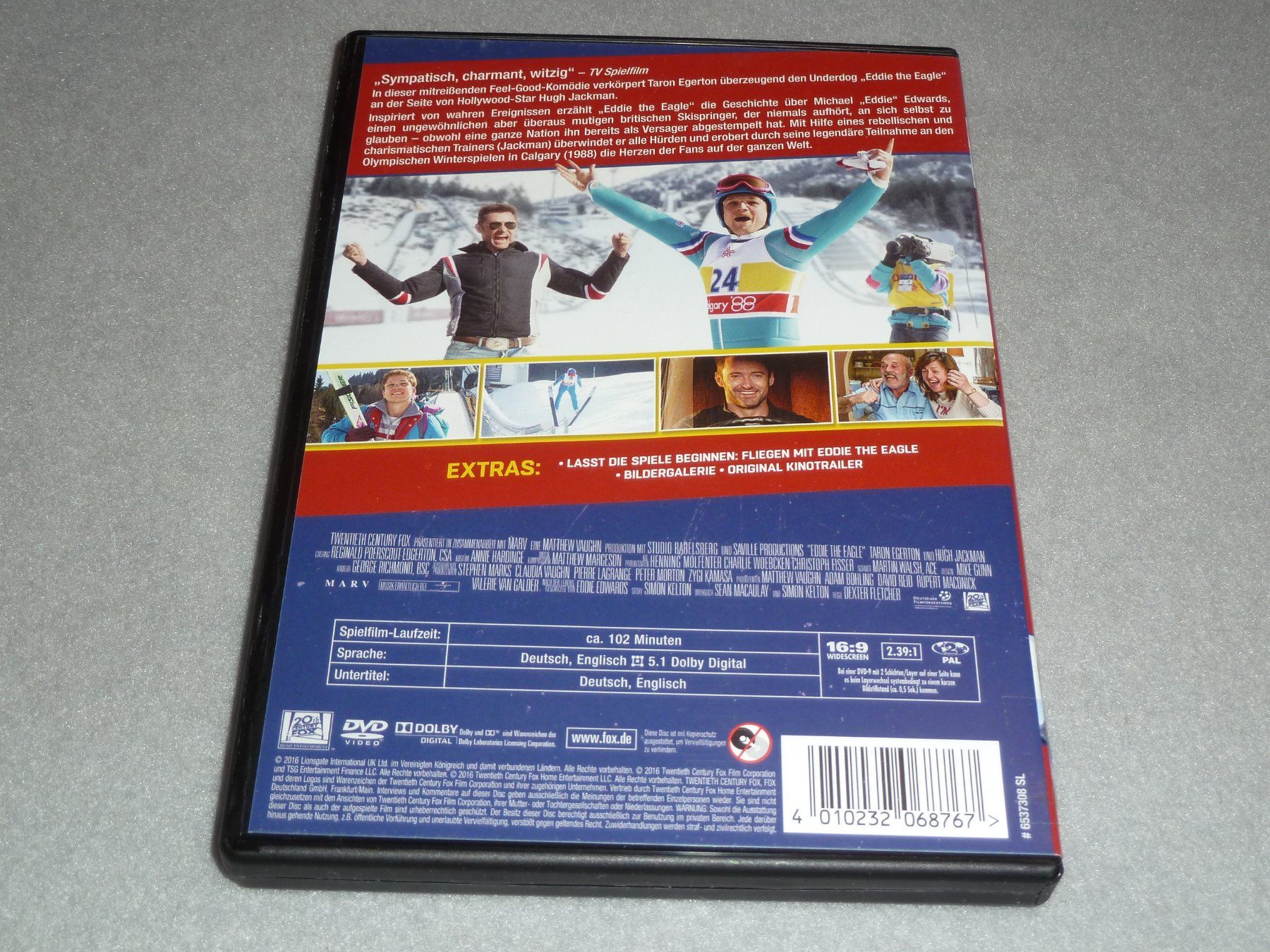 Tutti i DVDs: DVD ~ Eddie the Eagle - Alles ist möglich – Usato da Hofstetten SO venduto da LudoHoFl 1