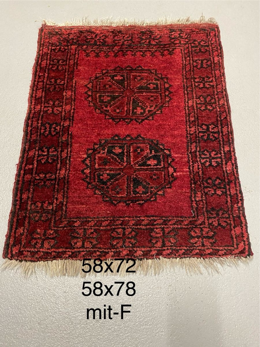 Tappeti: Schöner roter Orientteppich 72x58.cm – Usato da Büron venduto da Filadefia-888 1