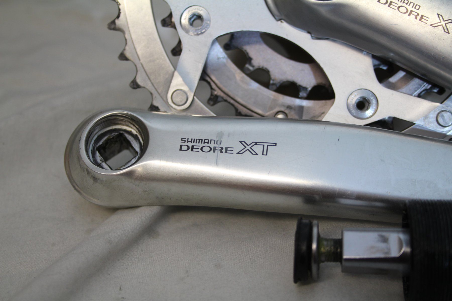 Shimano Pièces détachées: Shimano XT M-739 Kurbelset – D'occasion à Chur par dynastar13 3