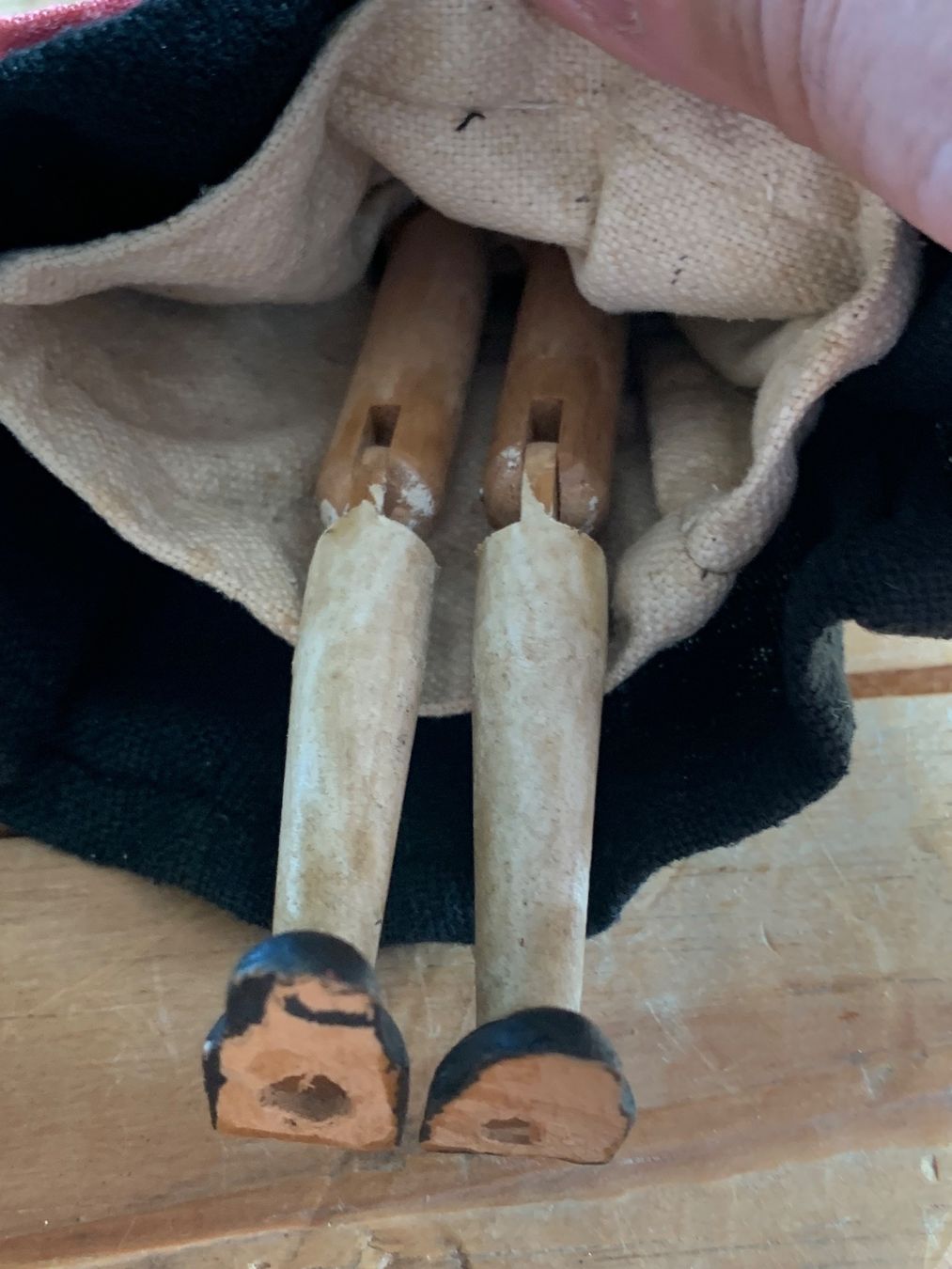 Puppen: 2 alte Holzpuppen – Gebraucht aus Bibern SO von wecafra 6
