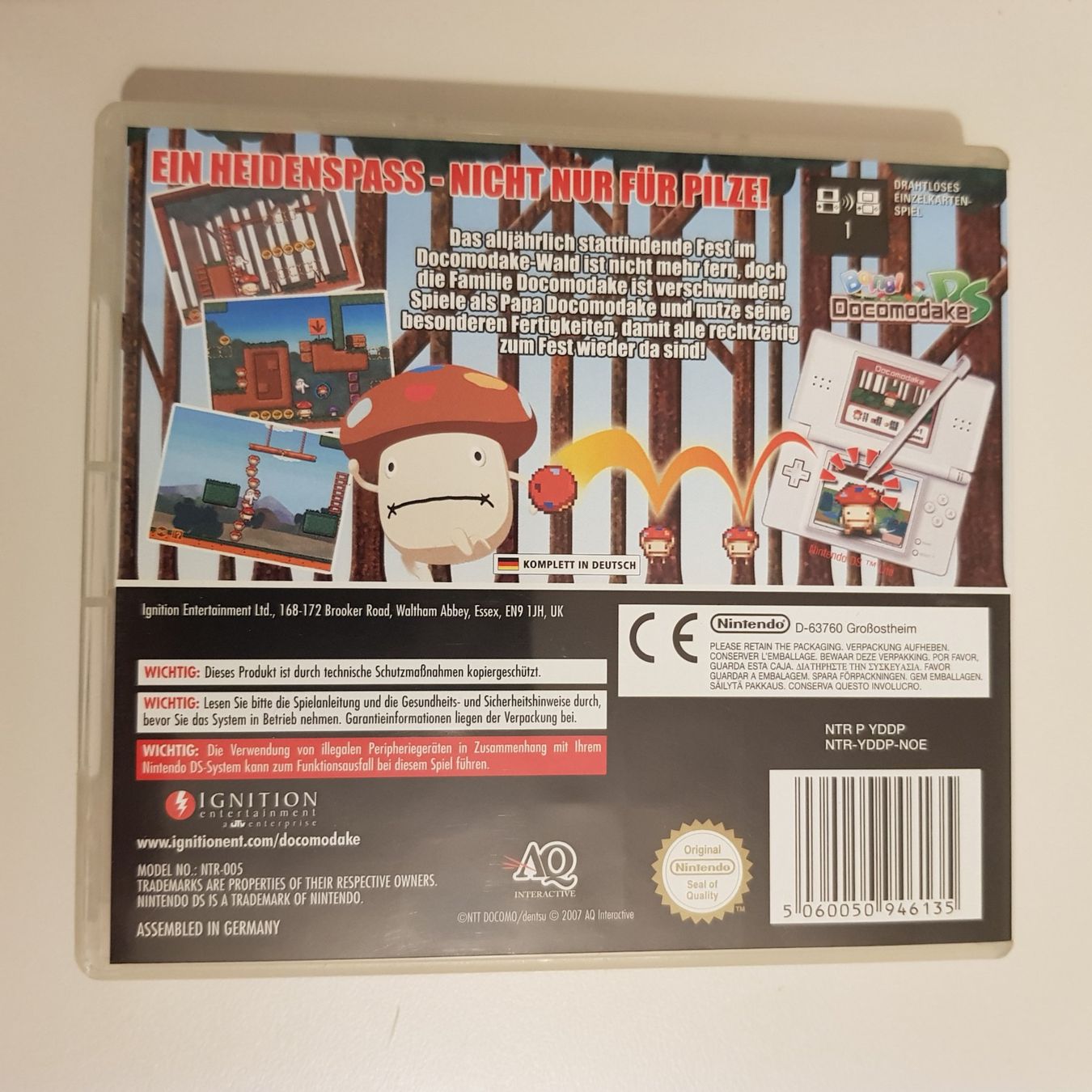 Nintendo Spiele: Boing! Docomodake /DS – Gebraucht aus Münchenstein von 2DGames 1