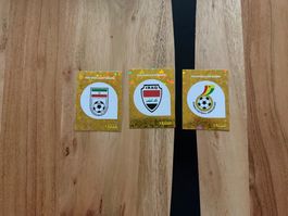 WM 2026 Panini 3 verschiedene Wappen