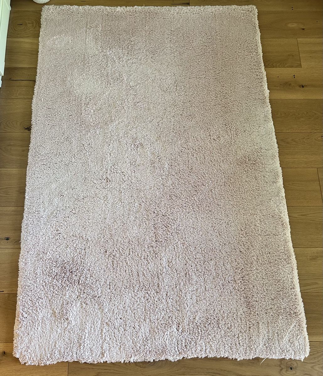 Westwing Tappeti: Westwing Hochflor Teppich Rosa – Usato da Koblenz venduto da queen00mim 1