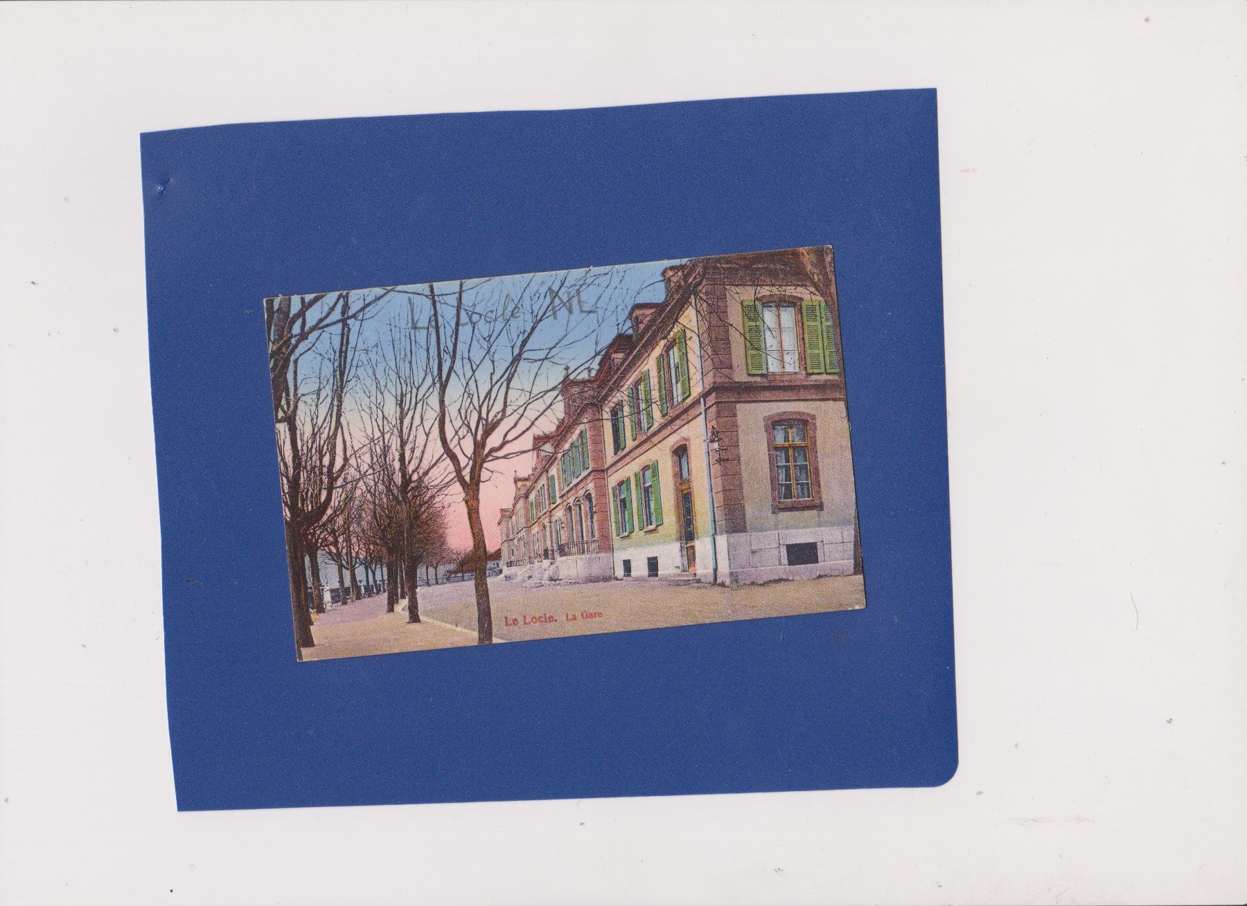Cartoline postali: AK le Locle - la Gare – Usato da Bex venduto da Canouille
