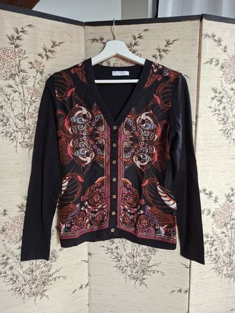 Cardigan Versace en soie - Taille S/M