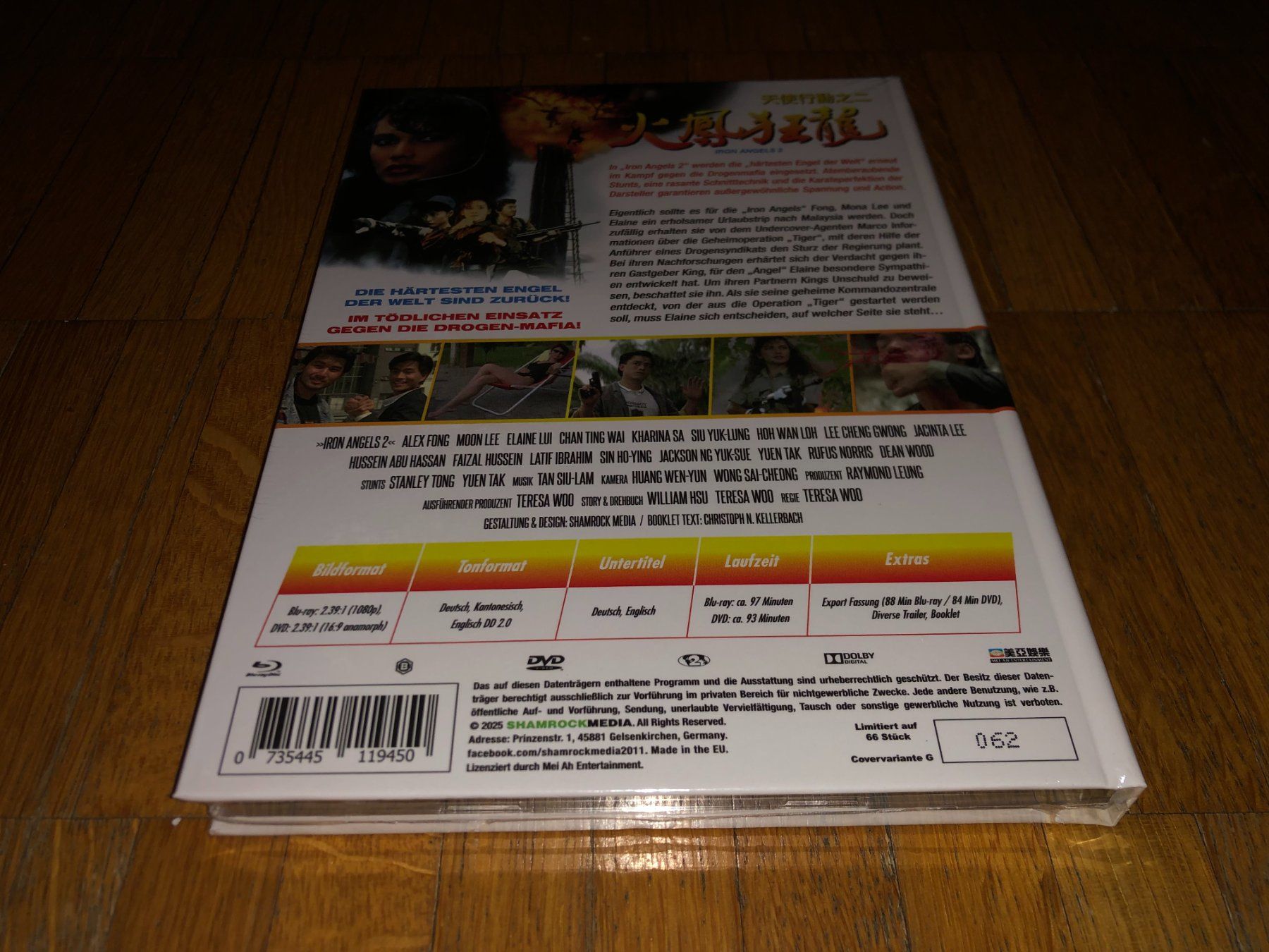 Tutti i DVDs: Iron Angels 2- MEDIABOOK - G - UNCUT – Nuovo e nell'imballaggio originale da Basel venduto da havsok 1