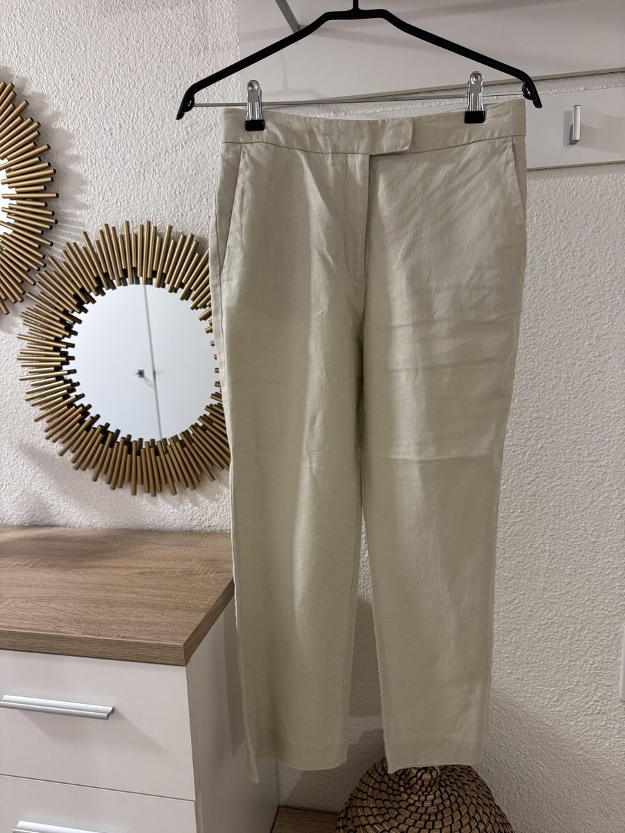 Mango Pantalons: Leinenhose mint Mango – Neuf (Voir description) à Zürich par mine.ege1