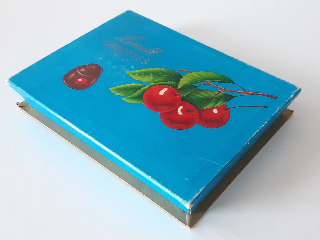Dosen: Verpackung Lindt Griottes - Boîte Lindt Griottes – Gebraucht aus Savagnier von Marderuth
