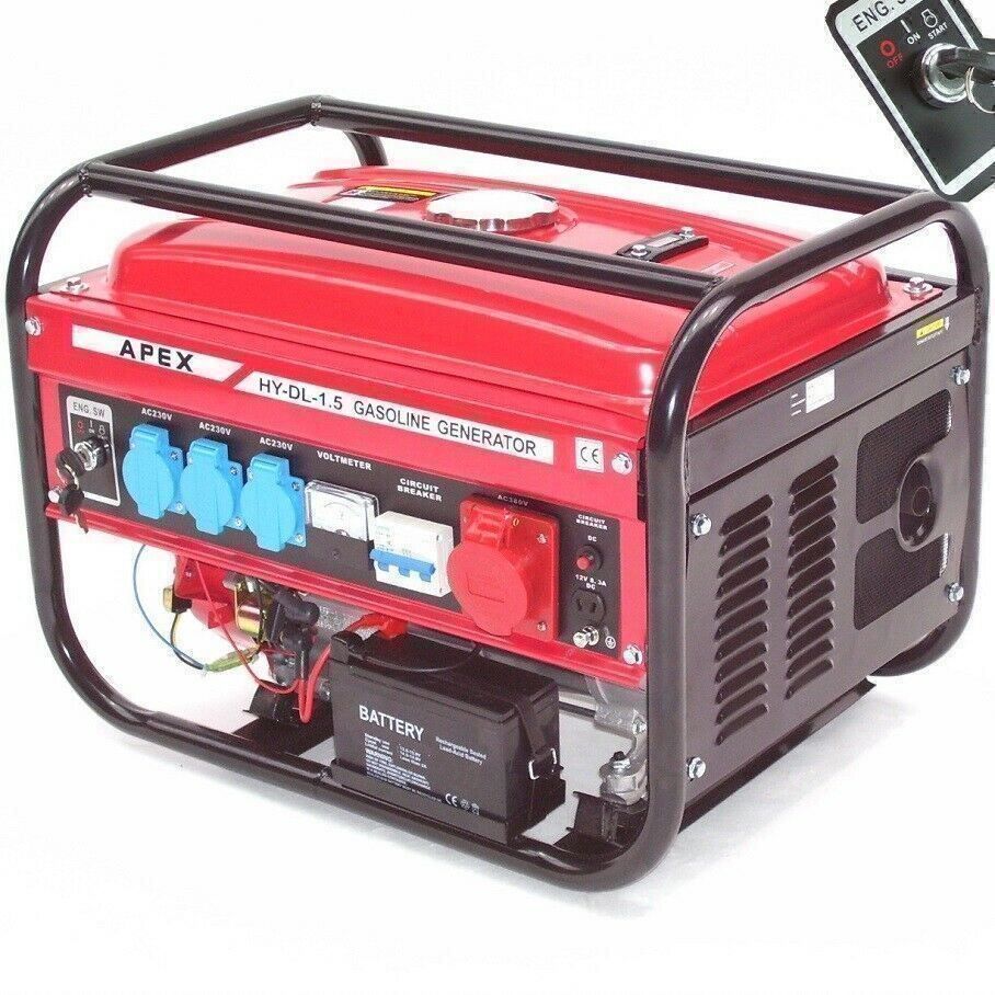 Generatori di corrente: 66265 - E-Start Benzin Stromerzeuger E9500 6,5PS 196ccm – Nuovo e nell'imballaggio originale da Wallenwil venduto da toesstal-vertrieb 2