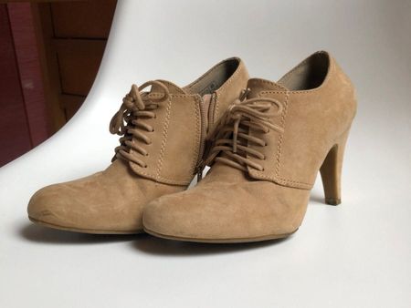 ANNA FIELD Shoes Bottines Beige Camel 38 Stiefeletten Absatz