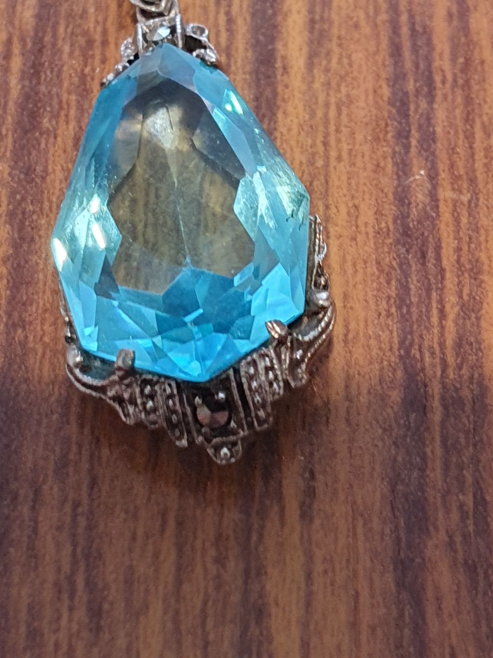 Anhänger: Jugendstil Schatz inklusive Silberkette – Gebraucht aus Wohlen AG von palmsprings 5