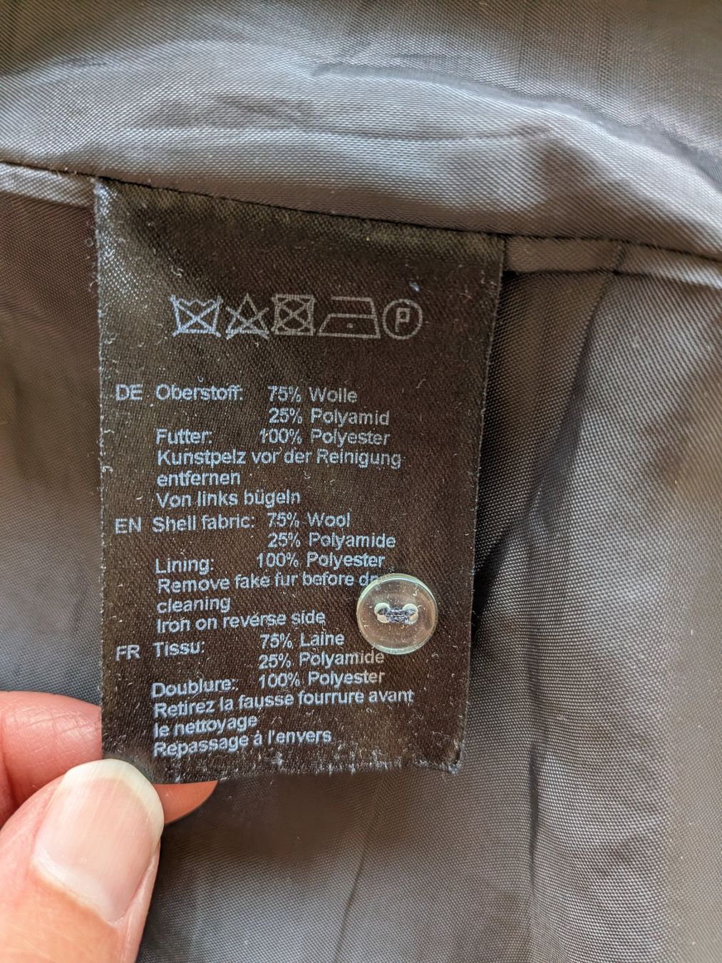 Hallhuber Vestes: Hallhuber Übergangsjacke Damen Wolle – D'occasion à Niederteufen par FSe 2