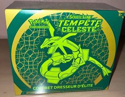 ETB Pokémon Tempête Céleste SL7 Rayquaza neuve scellée FR