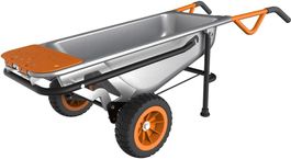 Multifunktionale Gartenkarre kippbar Transportwagen 136kg
