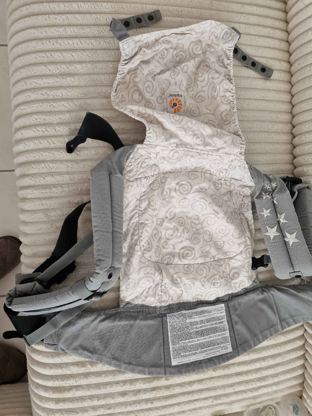Ergobaby Marsupi portabebè: Ergobaby Babytrage Sternenmuster – Nuovo (secondo la descrizione) da Gunzgen venduto da Celine22