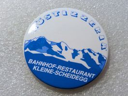 Ansteckpin 47: Röstizzeria - Bahnhof Rest. Kleine Scheidegg
