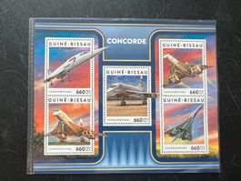 2017 Guine-Bissau Concorde Block **  (A635)