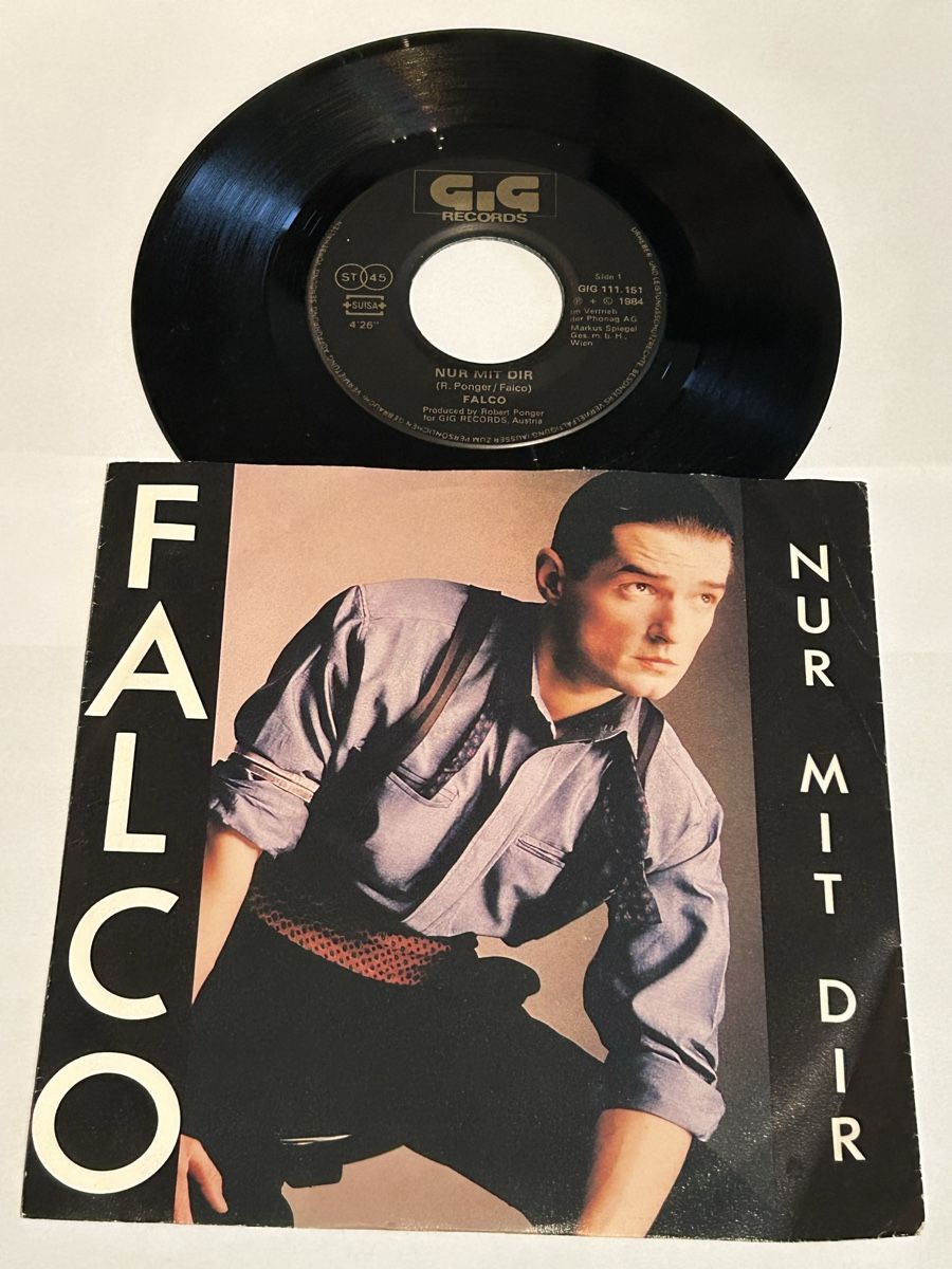 Vinyles: Falco 1984. Nur Mit Dir – D'occasion à Faulensee par Mizuno06