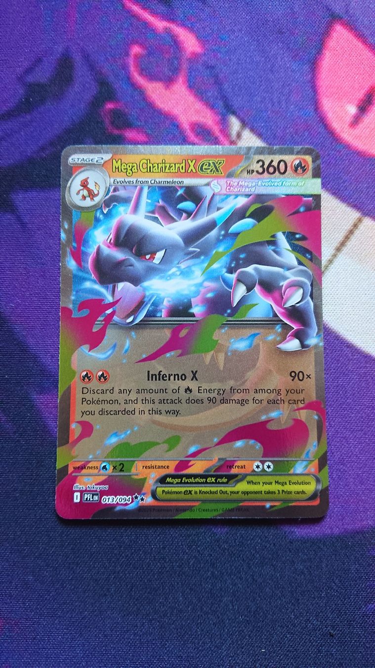 Pokémon Carte collezionabili: Mega Charizard X EX PFL 013/094 EN – Nuovo (secondo la descrizione) da Chur venduto da FreakofRarity