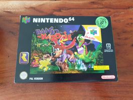 Banjo Kazooie OVP *Top Zustand* / Nintendo 64