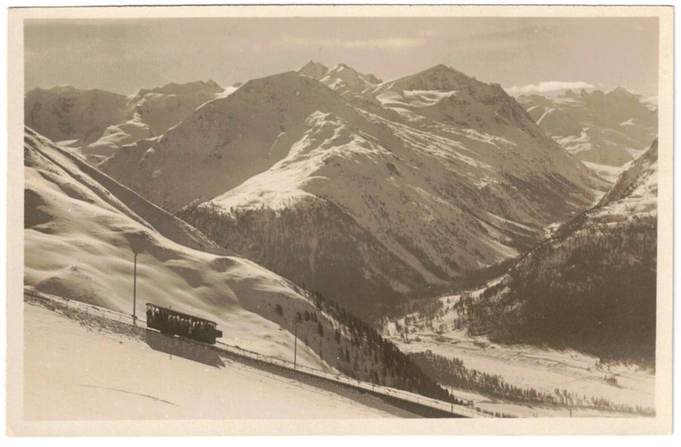 Cartes postales: St. Moritz - Standseilbahn Muottas Muragl – D'occasion à Binningen par Mountainrider