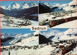 SEDRUN Furka-Oberalp-Bahn - Wintersport - Skilift