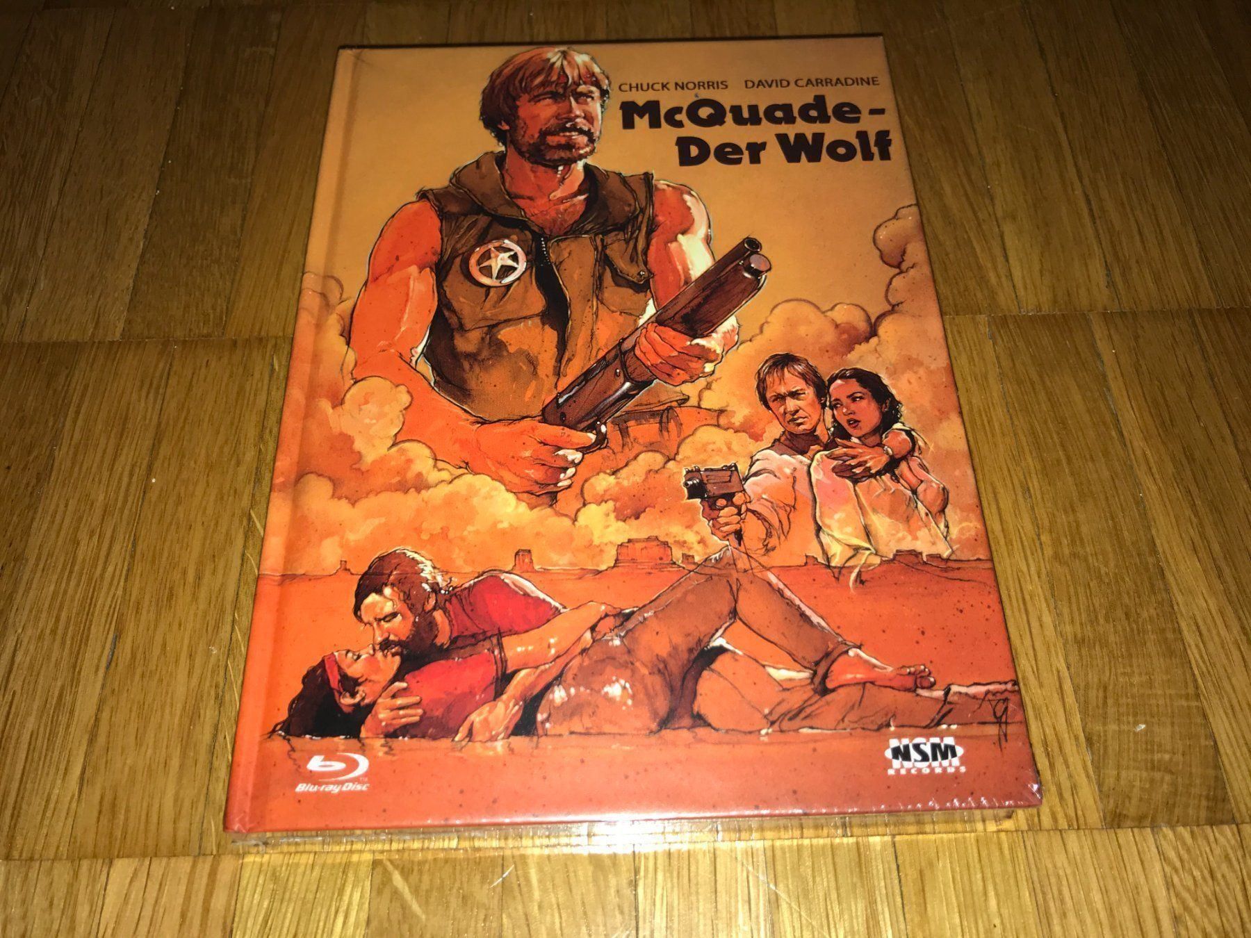 Tutti i DVDs: McQuade, der Wolf - MEDIABOOK - C - NSM - UNCUT – Nuovo e nell'imballaggio originale da Basel venduto da havsok
