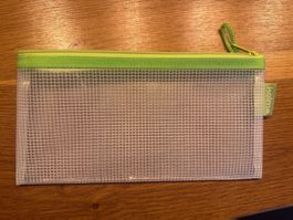 Kolma Reissverschlusstasche Mesh Bag Etui kiwi