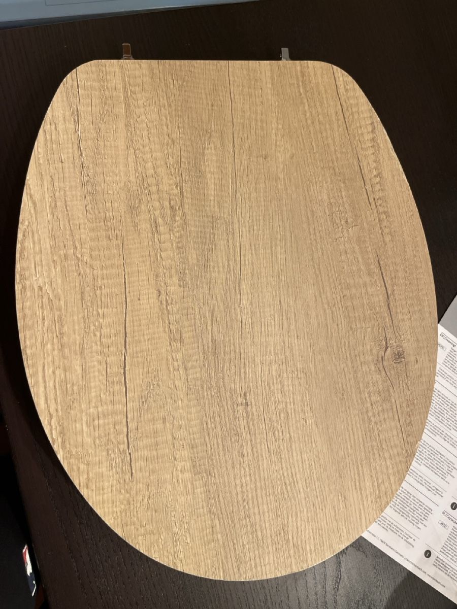 WC: WC Deckel Holzdesign – Neuf avec emballage d'origine à Einsiedeln par sandramon 2