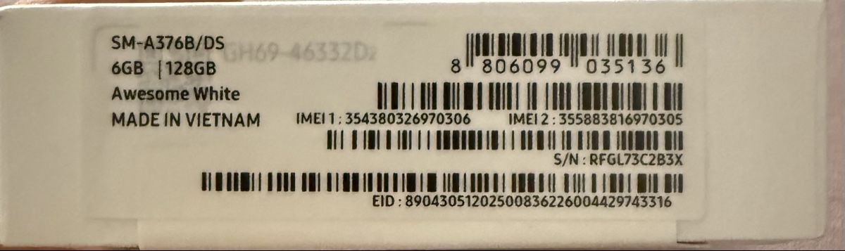 Samsung Handys / Smartphones: Samsung Galaxy A37 5G – Neu und originalverpackt aus Oberglatt ZH von sam_vs55 2