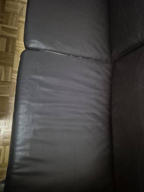 Divani: Ikea Ledersofa braun – Usato da Basel venduto da bes_mnp7 1