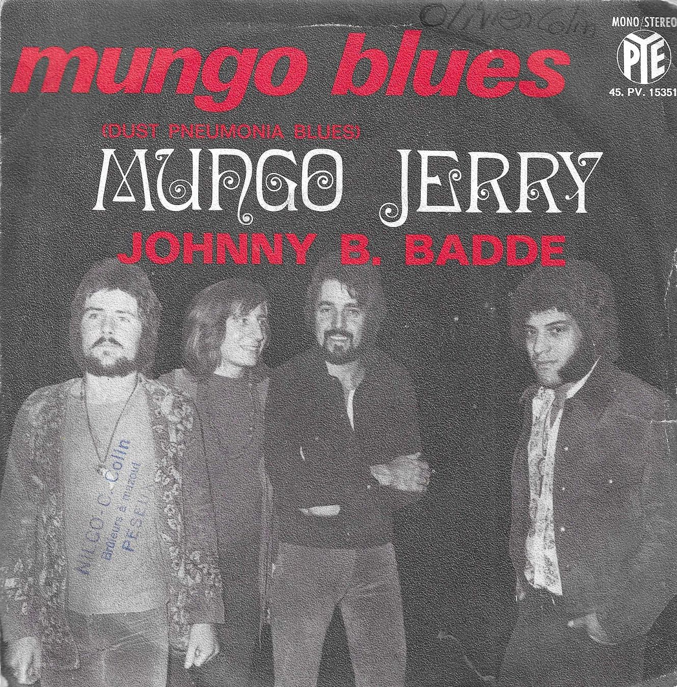 Schallplatten: Mungo Jerry - Mungo Blues – Gebraucht aus Savagnier von Ne2065