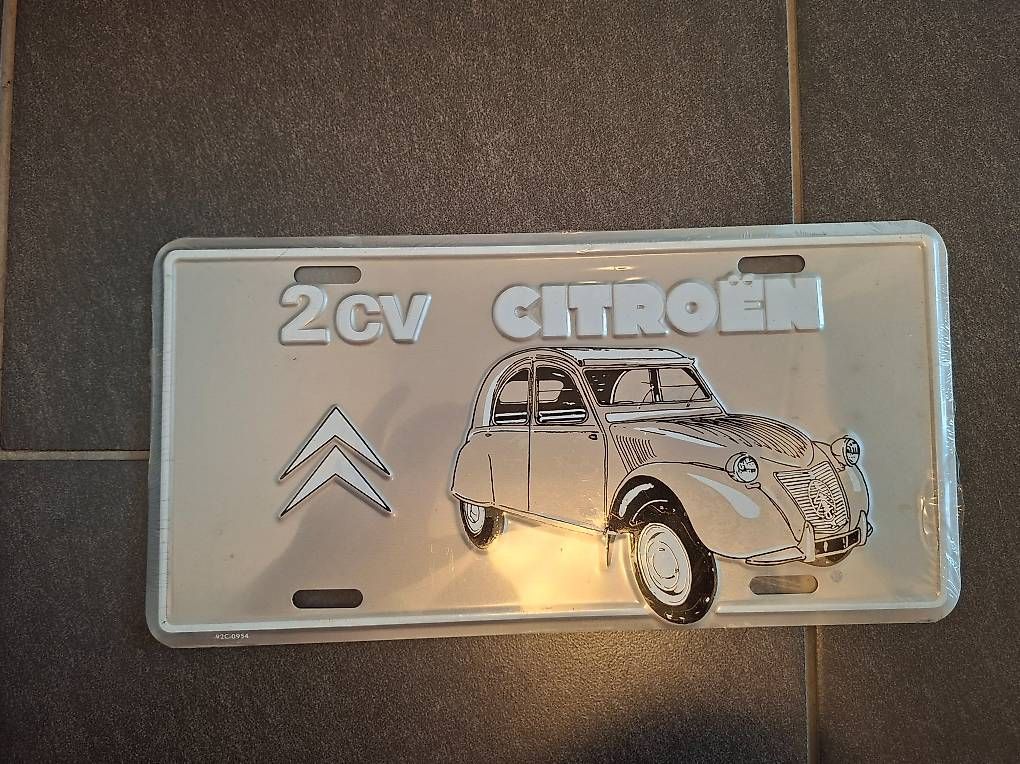 Citroën Insegne: 2cv Schild neu – Nuovo (secondo la descrizione) da Lyss venduto da toe_68qb