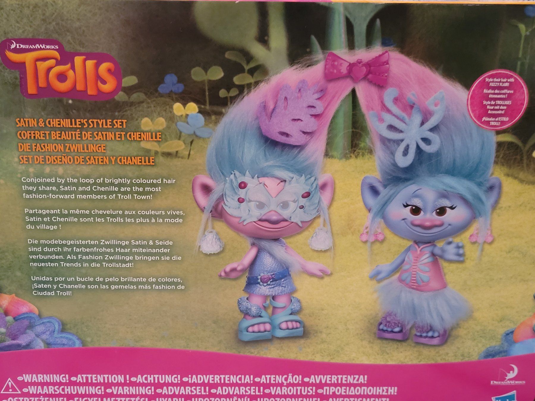 Spielzeuge: Trolls Zwillinge Satin und Chenilles  figur – Neu und originalverpackt aus Windisch von mku_gt55 3