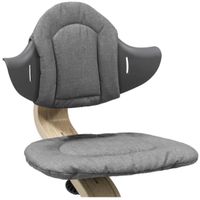 STOKKE NOMI Sitzkissenbezug grau/hellgrau — NP 54.-