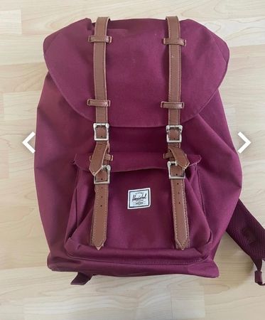 Herschel Rucksack bordeauxrot